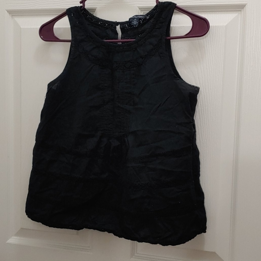 5/$25 American Eagle Black Boho Top